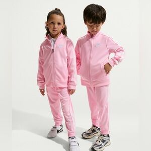 Nike Kids Pink Track Jacket and Joggers Set